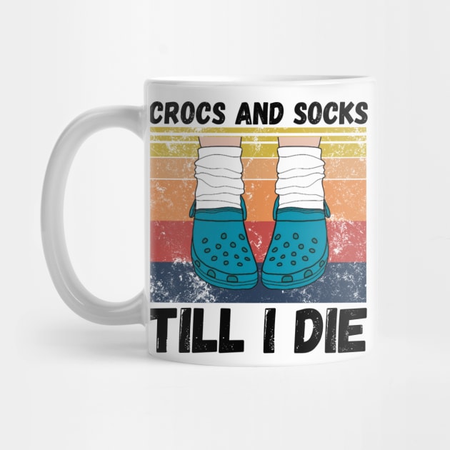 Crocs and socks till I die by JustBeSatisfied